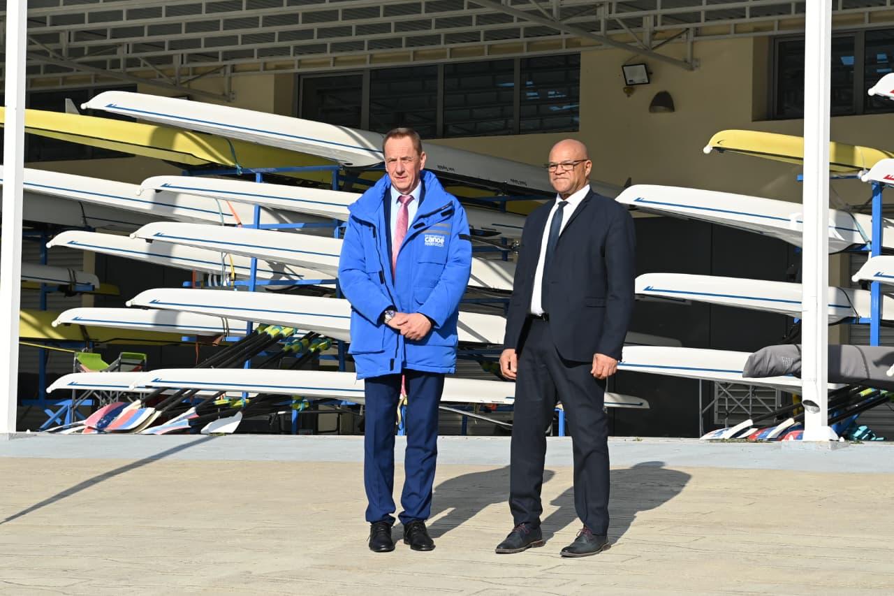 Beynəlxalq kanoe federasiyalarının prezidentləri Sərsəng su anbarına baxış keçiriblər